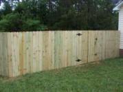 Wood Privacy Fence Gastonia NC